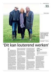 Interview in Noordhollands Dagblad